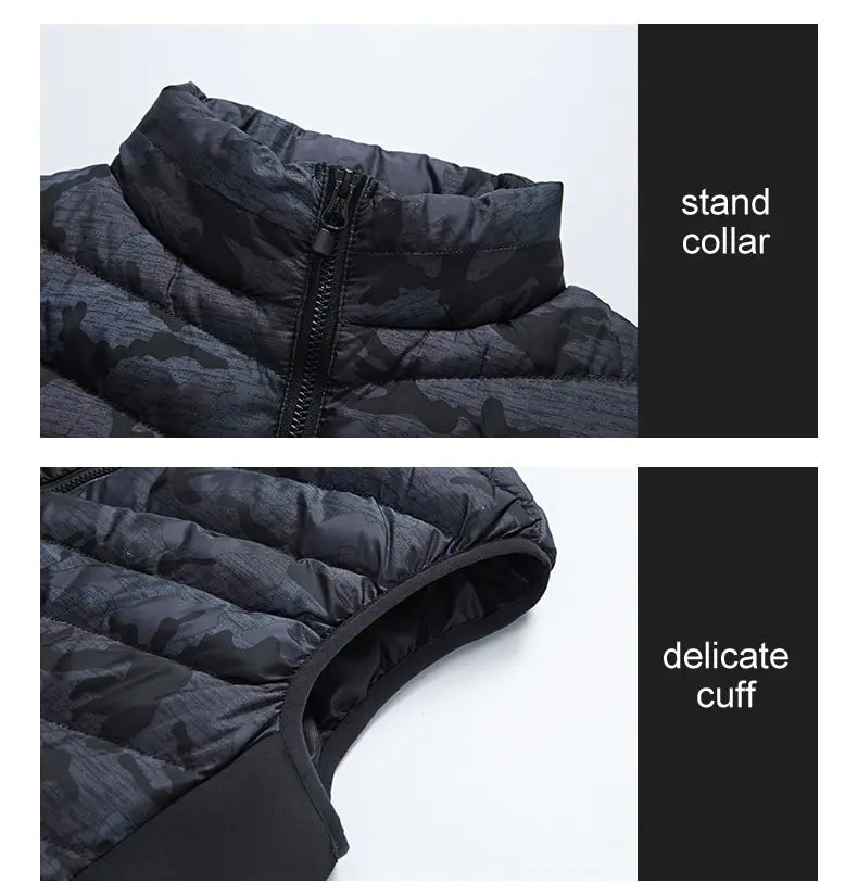 Heated Vest for Men - Smart USB Rechargeable Jacket